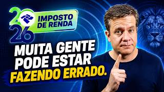 🚨 Receita do MEI no CPF e CNPJ na Declaração 2026: Cuidado!