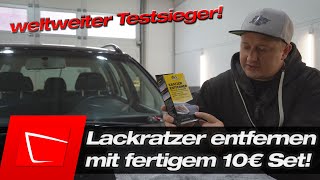 Weltweiter Testsieger! Monza Lack Kratzer Entferner Set im Test - alles ohne Poliermaschine