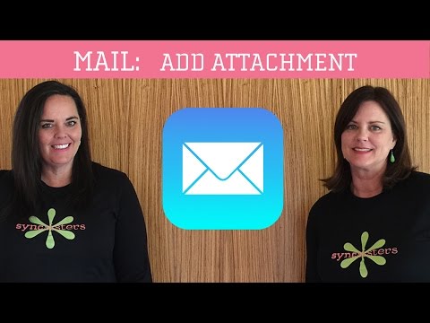 iPhone / iPad Mail - Add Attachment Video