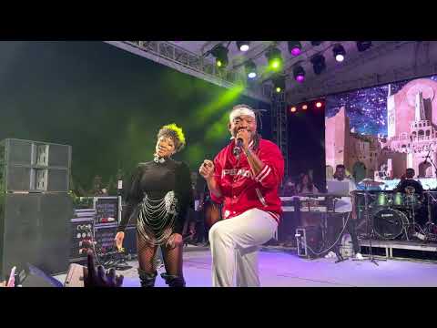 Machel Montano x Patrice Roberts perform “Like Yuhself”at I am Woman concert