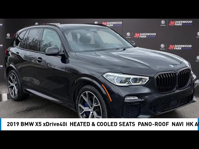 2019 BMW X5 xDrive40i | HEATED & COOLED SEATS | PANO-ROOF in Cars & Trucks in Strathcona County