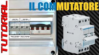 Come switchare due linee o RETE / BLUETTI  TUTORIAL utilizzo commutatore Hager