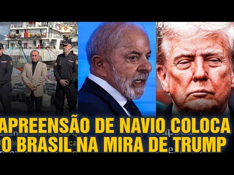 #2 A Brazilian ship was intercepted, putting Lula in Donald Trump's crosshairs once again.