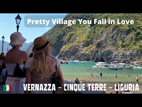 🇮🇹Vernazza, Italy, Summer Walking Tour - The best of Cinque Terre