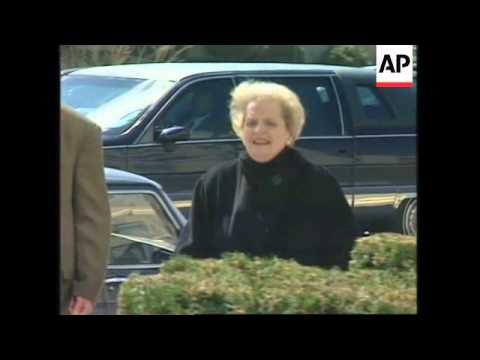 USA: WASHINGTON: RUSSIAN FOREIGN MINISTER YEVGENY PRIMAKOV VISIT