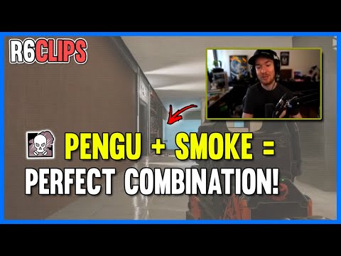 ANOTHER CLUTCH FROM PENGU WITH SMOKE - R6 STREAM HIGHLIGHTS | BEST OF SIEGE
