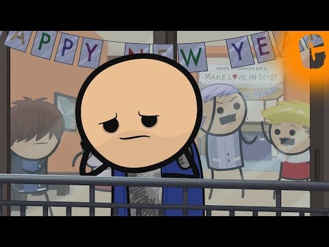 Sad Larry's Sad New Year - Cyanide & Happiness Shorts (DOBLAJE ESPAÑOL)