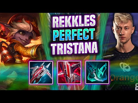REKKLES PERFECT GAME WITH TRISTANA IN MID! - KC Rekkles Plays Tristana Mid vs Swain! | Season 2022