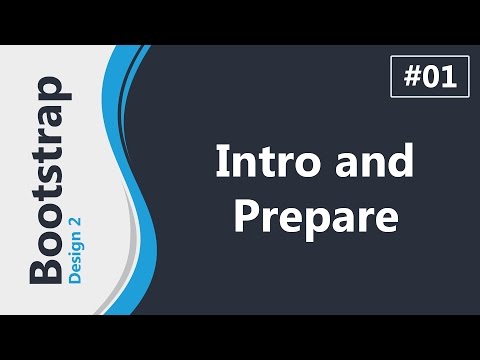 Twitter Bootstrap 3 Design 2 In Arabic #01 - Intro and Prepare Files and Libraries