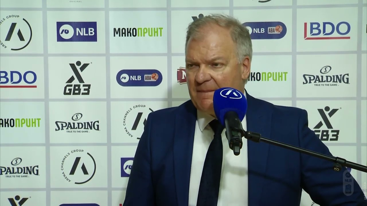 Post-game press conference (Sutjeska – Široki, 12.2.2022)