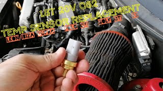 VW 1.8T 20V G62 Temperature Sensor Replacement (Seat Leon/Ibiza Cupra,Polo GTI,Golf Mk4 GTI,Audi S3)