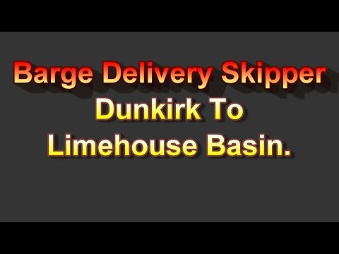 Dutch Barge Delivery Skipper - IZULA - Dunkirk to Limehouse Basin