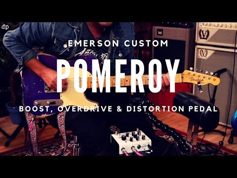 Emerson Pomeroy Boost/Overdrive/Distortion White image 5