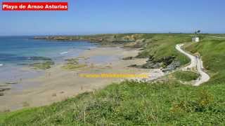 preview picture of video 'Playas Asturias: Playa de Arnao'