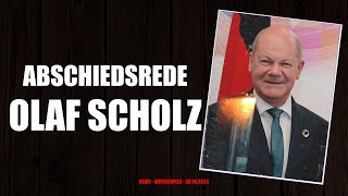 Demokratie-Drama: Olaf Scholz' Abschiedsrede öffentlich! Der brisante Leak in Weissenfels am 30.10.2023
