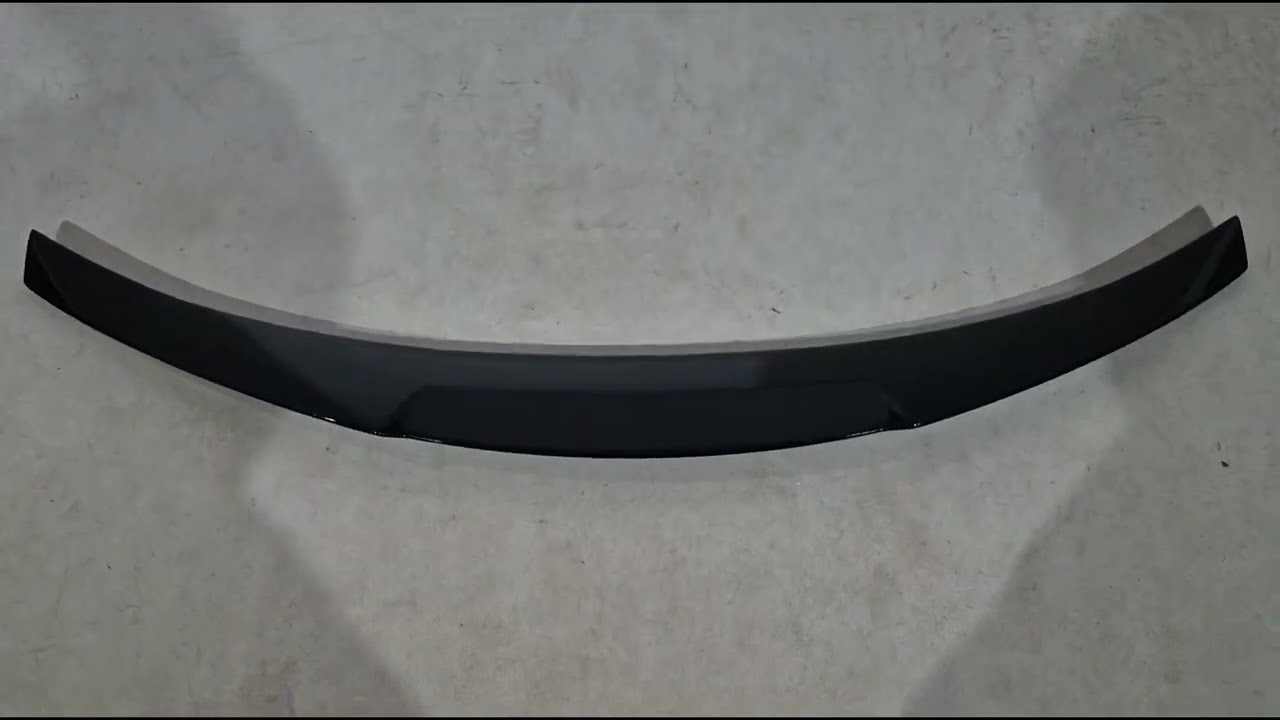 BMW 3-serie E90/E91 2005–2011 Spoiler i M4-stil (til E90, sort højglans) Video 1