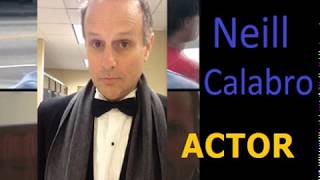 Neill Calabro acting reel - 2:59 video