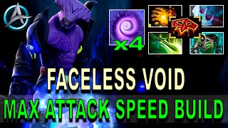 Download lagu DARKTERROR [ Faceless Void ] Lord Bash Max Attack Speed Build | ATINAD | Dota 1 mp3