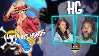 MY WIFES FIRST TIME WATCHING LUFFY PUNCHES A CELESTIAL DRAGON | ONE PIECE | REACTION | EP 13