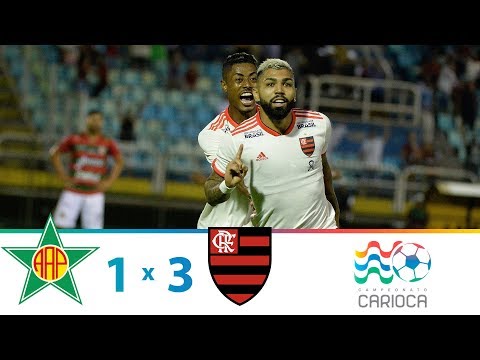 Portuguesa 1 x 3 Flamengo - Melhores Momentos - Campeonato Carioca (28/02/2019)