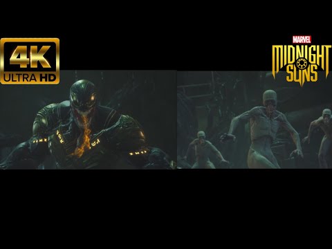 Midnight Sun Venom and Spider-Man vs Vampyres - Marvels Midnight Suns