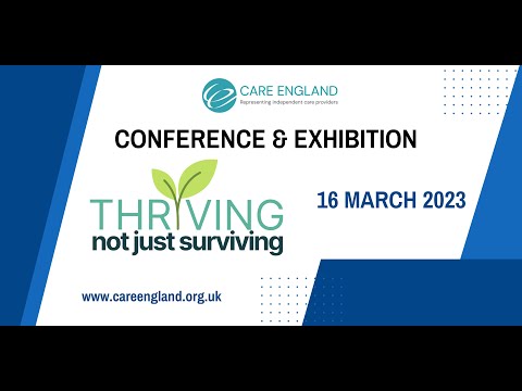 Professor Martin Green   Care England 2023 Conference promo