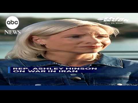 Rep. Ashley Hinson on war in Iran