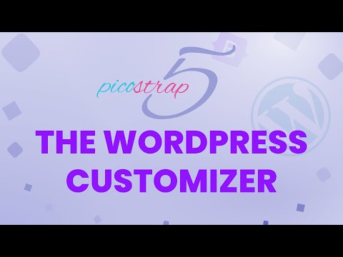 Customizing Bootstrap on the fly in Picostrap, the best Bootstrap starter Theme for WordPress