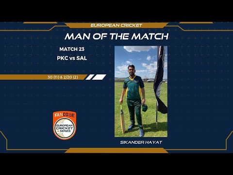 SMASH! Sikander Hayat perfect performance for Pakistan CC