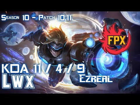 FPX Lwx EZREAL vs KALISTA ADC - Patch 10.11 KR Ranked