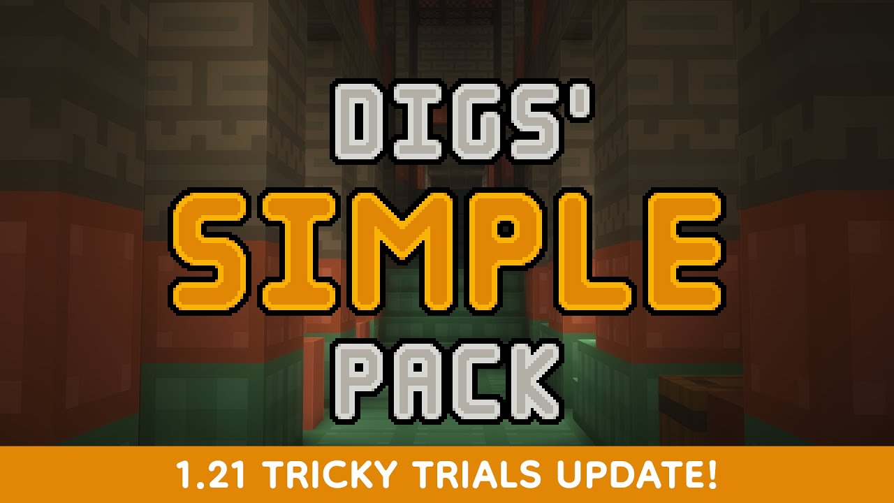 Digs' Simple Pack 1.20.4 Minecraft Texture Pack