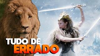 TUDO de ERRADO com AS CRÔNICAS DE NÁRNIA: O LEÃO, A FEITICEIRA E O GUARDA-ROUPA