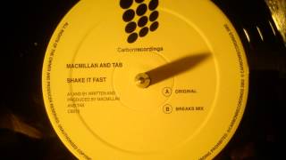 Macmillan and Tab - Shake it fast