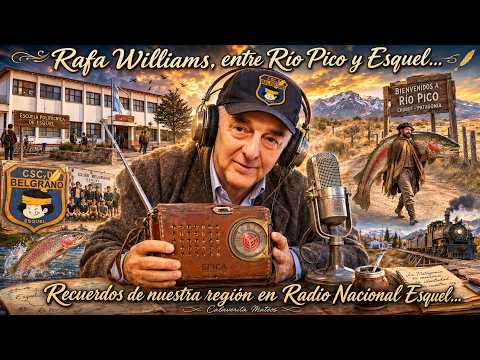 Rafa Williams: Recuerdos entre Río Pico y Esquel // Radio Nacional Esquel || #chubut #patagonia