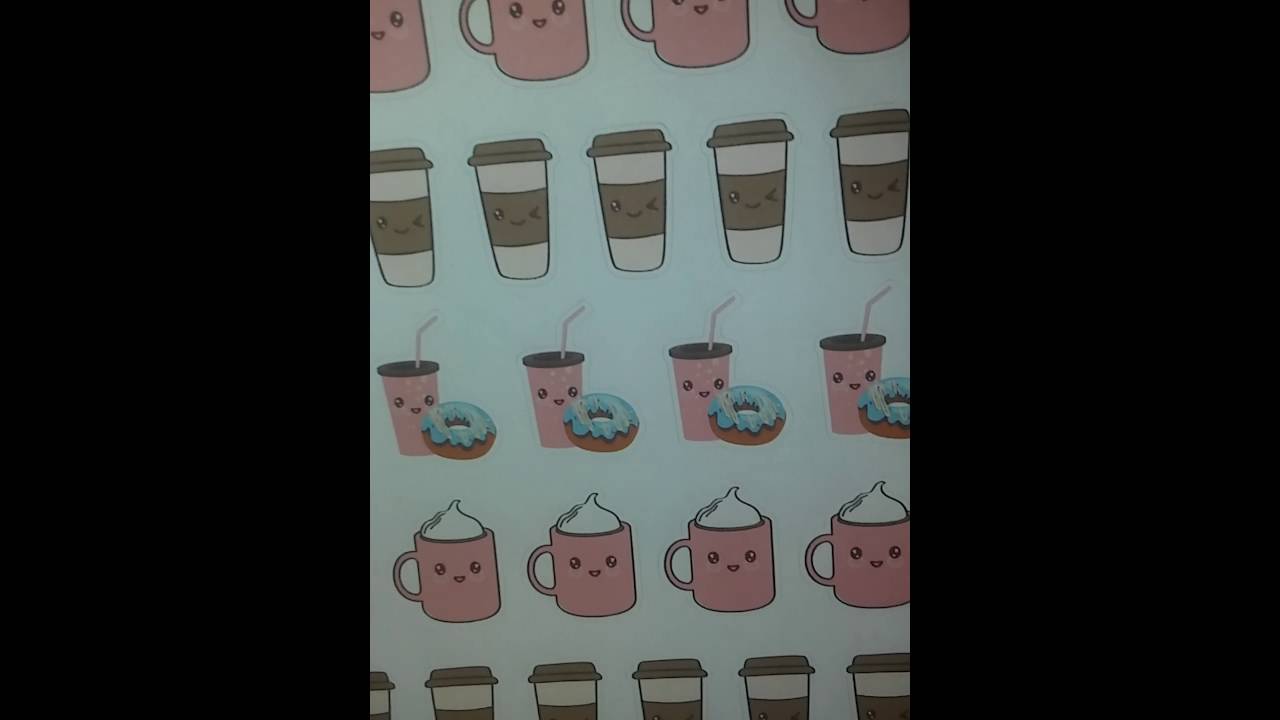 Planner haul:Juicy planner and Prints by paisley etsy shops