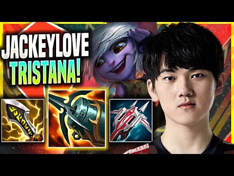 JACKEYLOVE IS SO CLEAN WITH TRISTANA! - TES Jackeylove Plays Tristana ADC vs Samira! | Season 11