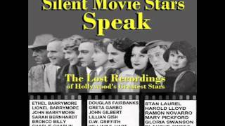 Silent Movie Star John Gilbert Speaks video