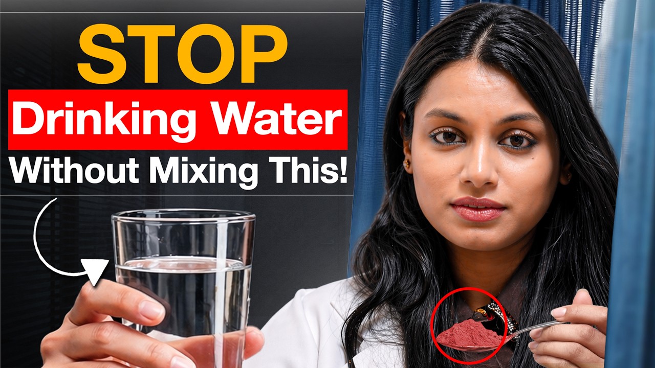 Don't Drink Plain Water Again After 60 | THIS #1 Trick Boosts Blood Flow Instantly | Senior Health