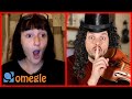 Playing Violin On Omegle But It S ROCK Music