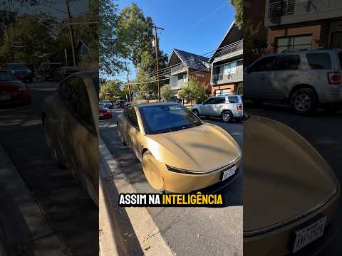 O VOLANTE SUMIU! ROLEZIM com o novo Tesla CYBERCAB autônomo pelas ruas de Austin 🇺🇸