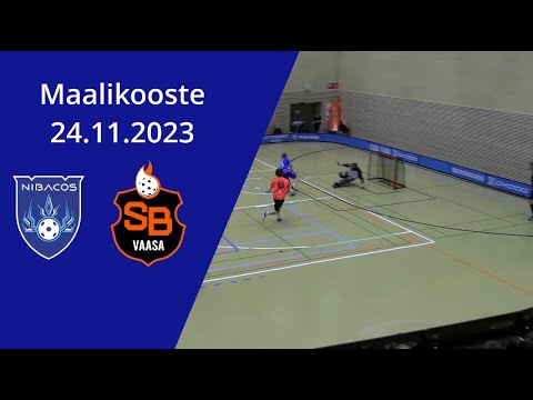 Nibacos - SB Vaasa 24.11.2023 maalikooste