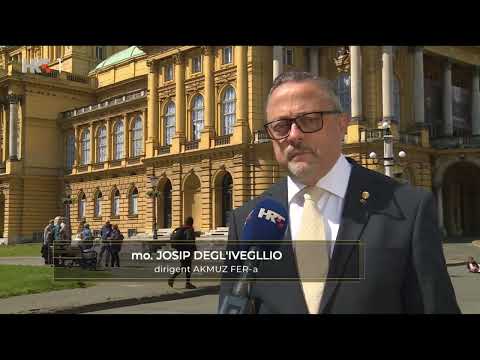 Akademski muški zbor FER-a pjevao na audijenciji pape Lava XIV - reportaža HRT1