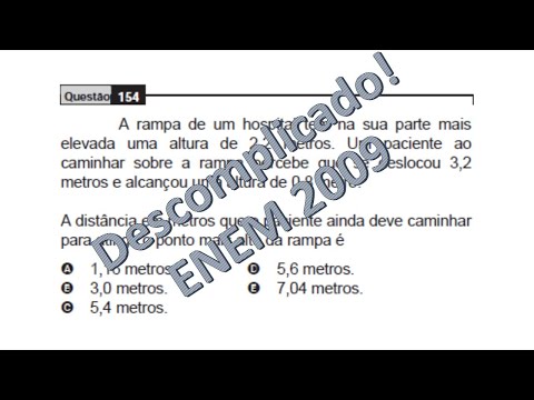 ENEM 2009 - QUESTÕES 154, 155, 156