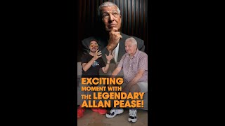 Exciting moment with the legendary Allan Pease!