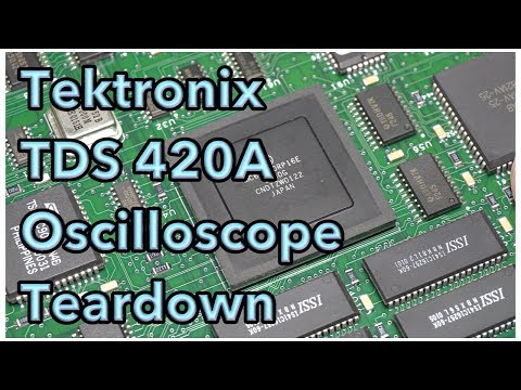 Tektronix TDS 420A Oszilloskop-Teardown