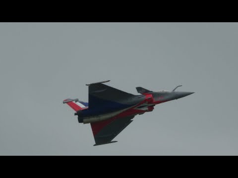 4K French Air Force Rafale C at Duxford D-DAY 80 airshow