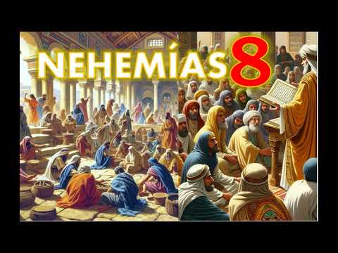 ESDRAS LES LEE EL LIBRO DE LA LEY DE MOISES - NEHEMÍAS 8