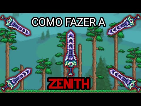 Veja COMO CRIAR a ZENITH, a MELHOR ARMA DO TERRARIA