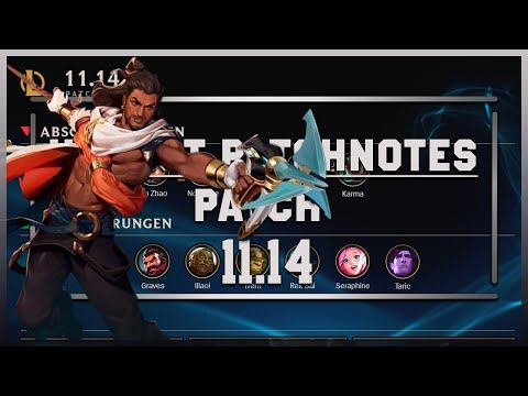 WAS IST DAS DENN @riotgames  | PATCH 11.14 | [ HONEST PATCHNOTES ] + Reaktion auf AKSHAN