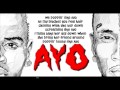 Chris Brown ft. Tyga - Ayo (Lyrics) 